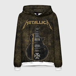 Толстовка-худи мужская Metallica, цвет: 3D-белый