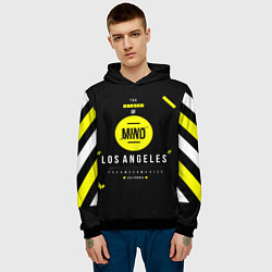 Толстовка-худи мужская Off-White: Los Angeles, цвет: 3D-черный — фото 2