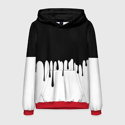 Толстовка-худи мужская Drop, цвет: 3D-красный