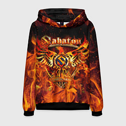 Толстовка-худи мужская SABATON, цвет: 3D-черный