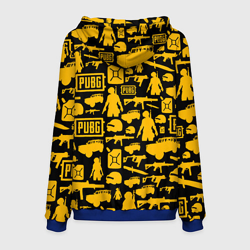 Мужская толстовка PUBG / 3D-Синий – фото 2