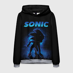 Мужская толстовка Sonic in shadow