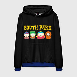 Толстовка-худи мужская South Park, цвет: 3D-синий