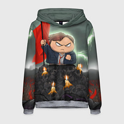 Толстовка-худи мужская Eric Cartman, цвет: 3D-меланж