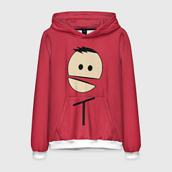 Толстовка-худи мужская South Park Терренс Косплей, цвет: 3D-белый
