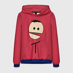 Толстовка-худи мужская South Park Терренс Косплей, цвет: 3D-синий