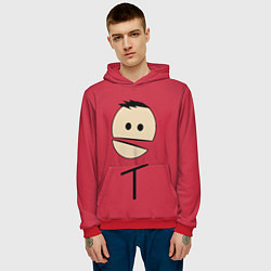 Толстовка-худи мужская South Park Терренс Косплей, цвет: 3D-красный — фото 2