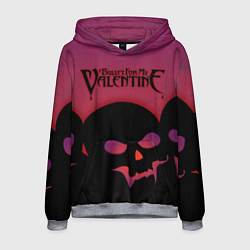 Толстовка-худи мужская Bullet For My Valentine, цвет: 3D-меланж