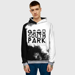 Толстовка-худи мужская South Park, цвет: 3D-меланж — фото 2