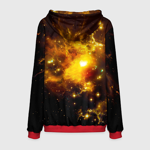 Мужская толстовка Space / 3D-Красный – фото 2