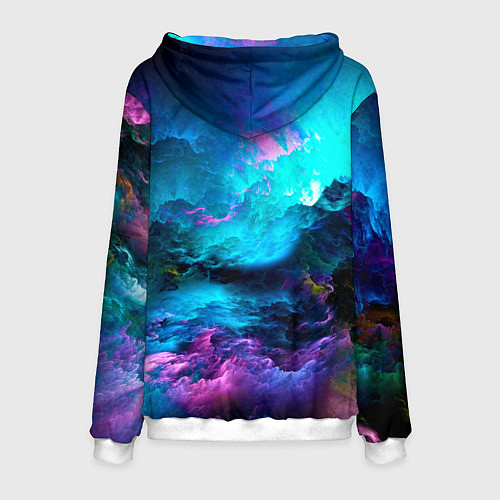 Мужская толстовка Fantasy / 3D-Белый – фото 2