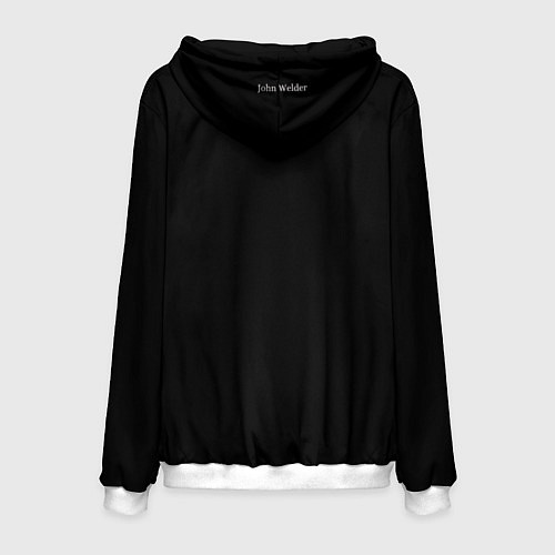 Мужская толстовка Рожден для сварки / 3D-Белый – фото 2