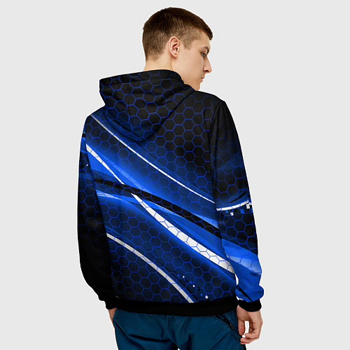 Мужская толстовка MASS EFFECT N7 / 3D-Черный – фото 4