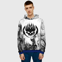 Толстовка-худи мужская THE OFFSPRING, цвет: 3D-синий — фото 2