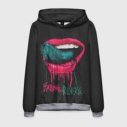 Толстовка-худи мужская Falling in Reverse, цвет: 3D-меланж