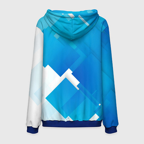 Мужская толстовка Infiniti / 3D-Синий – фото 2