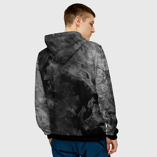 Мужская толстовка JOJOS BIZARRE ADVENTURE / 3D-Черный – фото 4