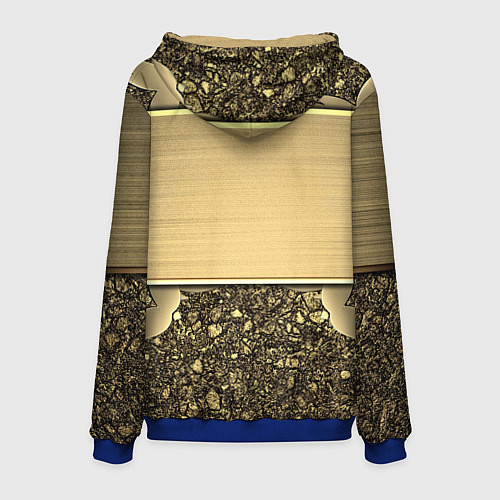 Мужская толстовка MERCEDES GOLD / 3D-Синий – фото 2