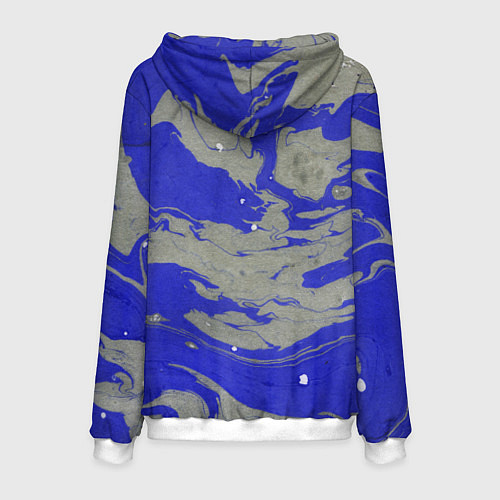 Мужская толстовка Краски / 3D-Белый – фото 2