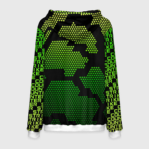 Мужская толстовка CS GO Oko / 3D-Белый – фото 2