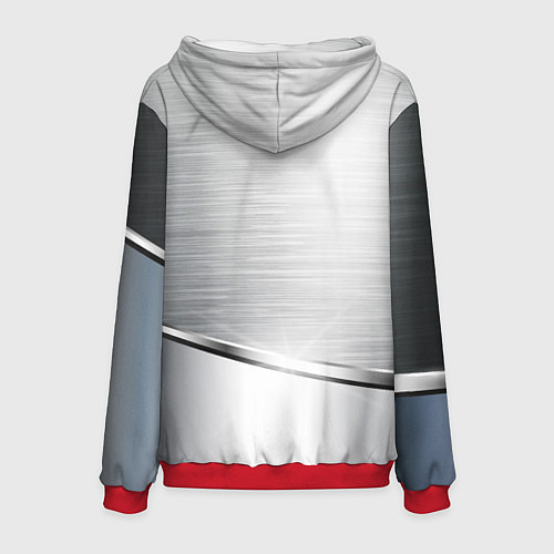 Мужская толстовка AUDI / 3D-Красный – фото 2