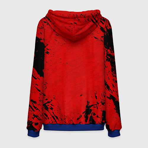 Мужская толстовка BLOODBORNE / 3D-Синий – фото 2