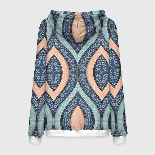 Мужская толстовка Восточный орнамент / 3D-Белый – фото 2