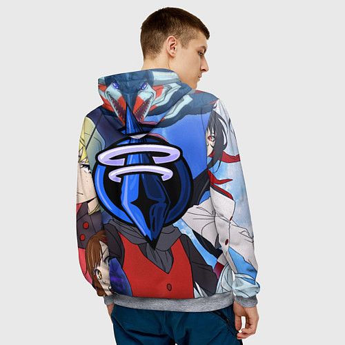 Мужская толстовка БАШНЯ БОГА / 3D-Меланж – фото 4