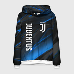 Толстовка-худи мужская JUVENTUS, цвет: 3D-белый