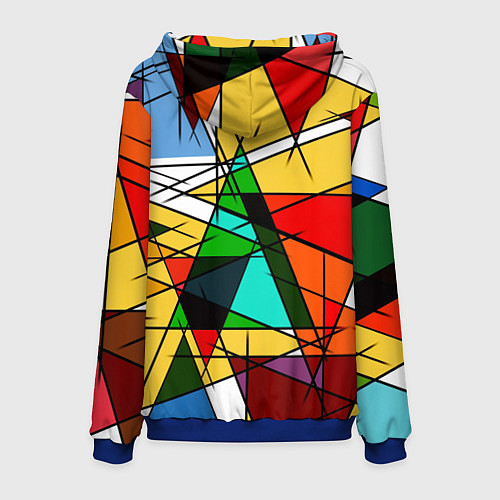 Мужская толстовка ПИКАССО / 3D-Синий – фото 2