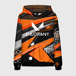Толстовка-худи мужская Valorant, цвет: 3D-черный