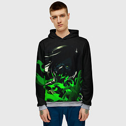 Толстовка-худи мужская VALORANT VIPER, цвет: 3D-меланж — фото 2