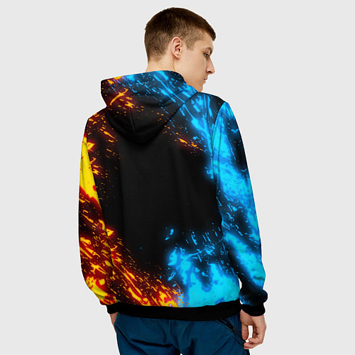 Мужская толстовка CS GO / 3D-Черный – фото 4