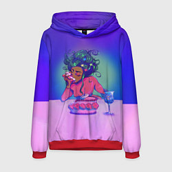 Толстовка-худи мужская DOJA CAT, цвет: 3D-красный