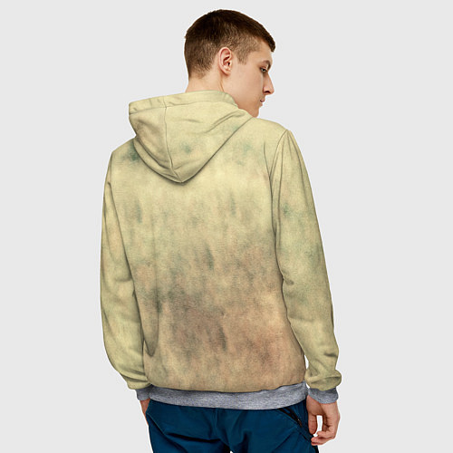 Мужская толстовка Lion King / 3D-Меланж – фото 4