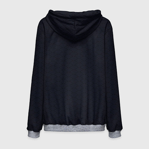 Мужская толстовка Череп со змеями Тату-Воин / 3D-Меланж – фото 2