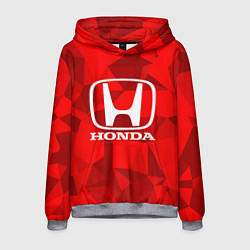 Толстовка-худи мужская HONDA, цвет: 3D-меланж