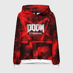 Толстовка-худи мужская Doom Eternal, цвет: 3D-белый