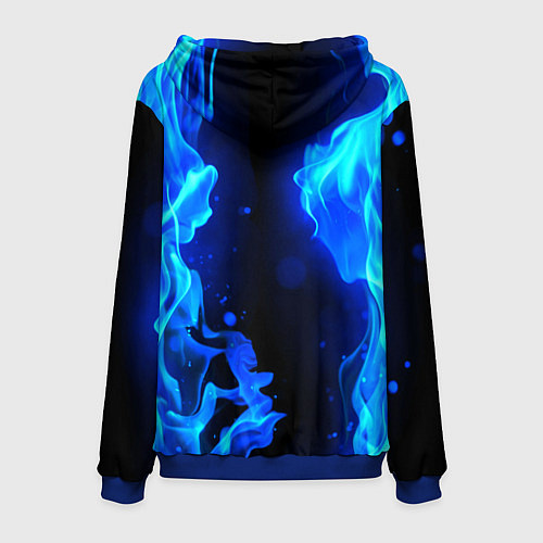 Мужская толстовка MINECRAFT / 3D-Синий – фото 2