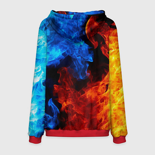 Мужская толстовка FORD / 3D-Красный – фото 2