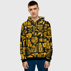 Толстовка-худи мужская THE LAST OF US 2, цвет: 3D-черный — фото 2