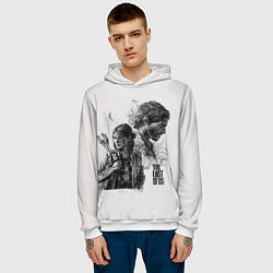 Толстовка-худи мужская The Last of Us, цвет: 3D-белый — фото 2