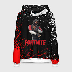 Толстовка-худи мужская FORTNITE x IKONIK, цвет: 3D-белый