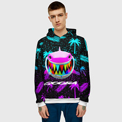 Толстовка-худи мужская 6ix9ine, цвет: 3D-белый — фото 2