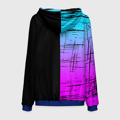 Мужская толстовка FORTNITE MARSHMELLO / 3D-Синий – фото 2