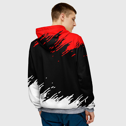 Мужская толстовка DODGE / 3D-Меланж – фото 4