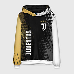 Толстовка-худи мужская JUVENTUS, цвет: 3D-белый