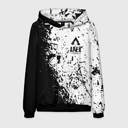 Толстовка-худи мужская Apex Legends, цвет: 3D-черный