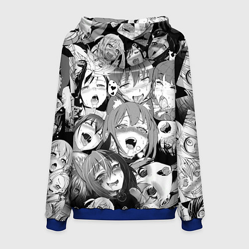 Мужская толстовка AHEGAO АХЕГАО / 3D-Синий – фото 2