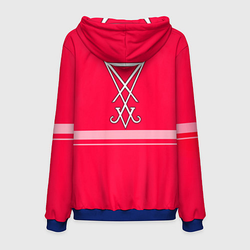 Мужская толстовка HELLTAKER / 3D-Синий – фото 2